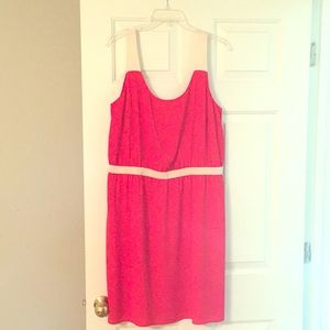 Ann Taylor Loft Red Dress Size 14